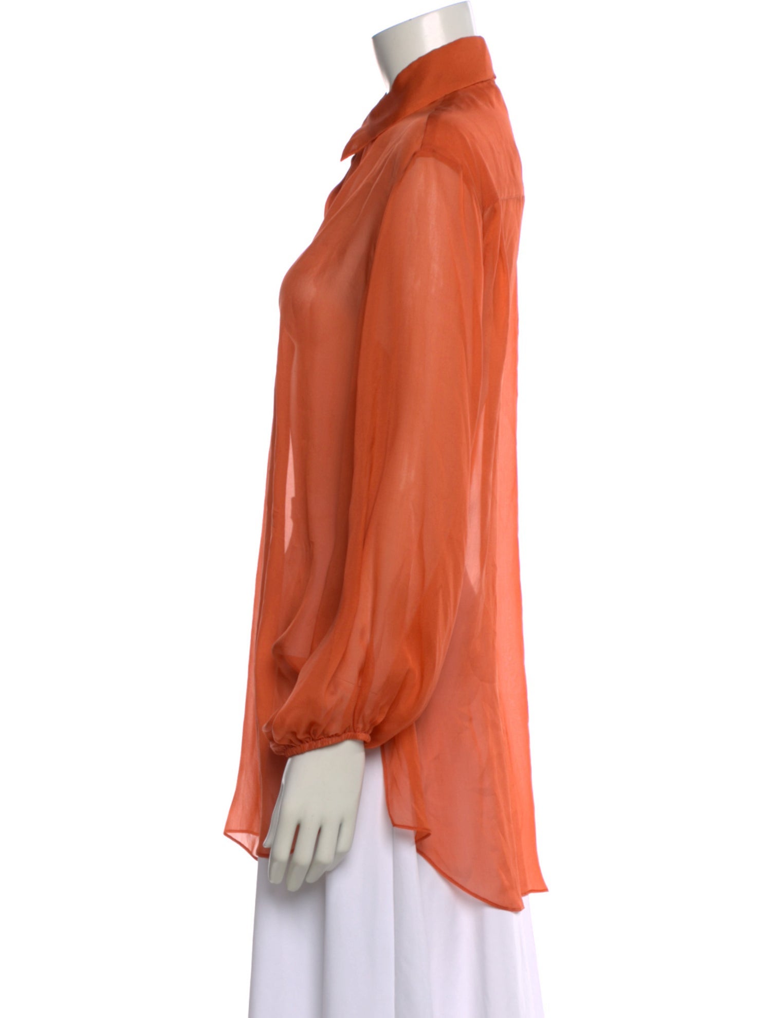 Kallmeyer Silk Long Sleeve Blouse