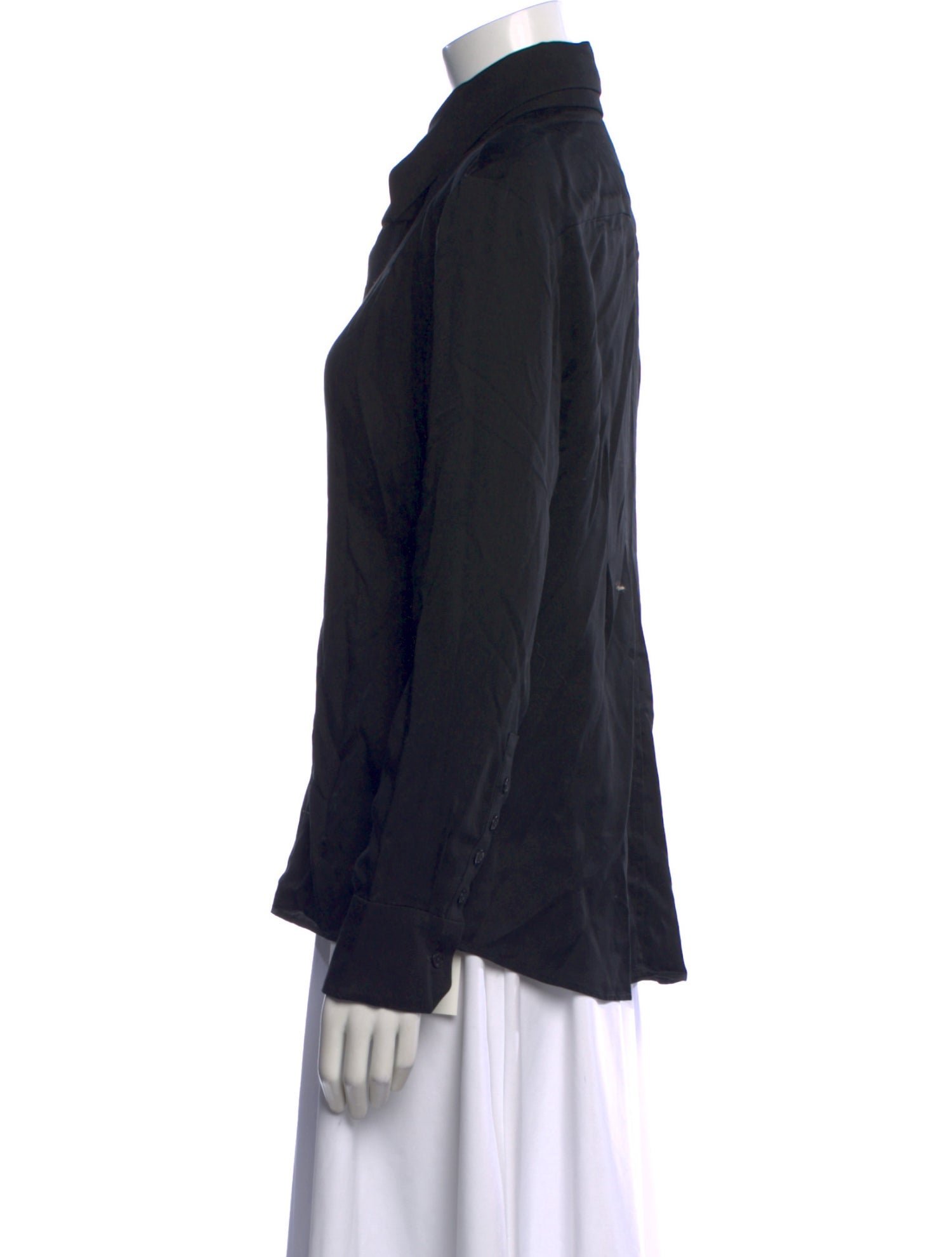 Kallmeyer Long Sleeve Button-Up Top