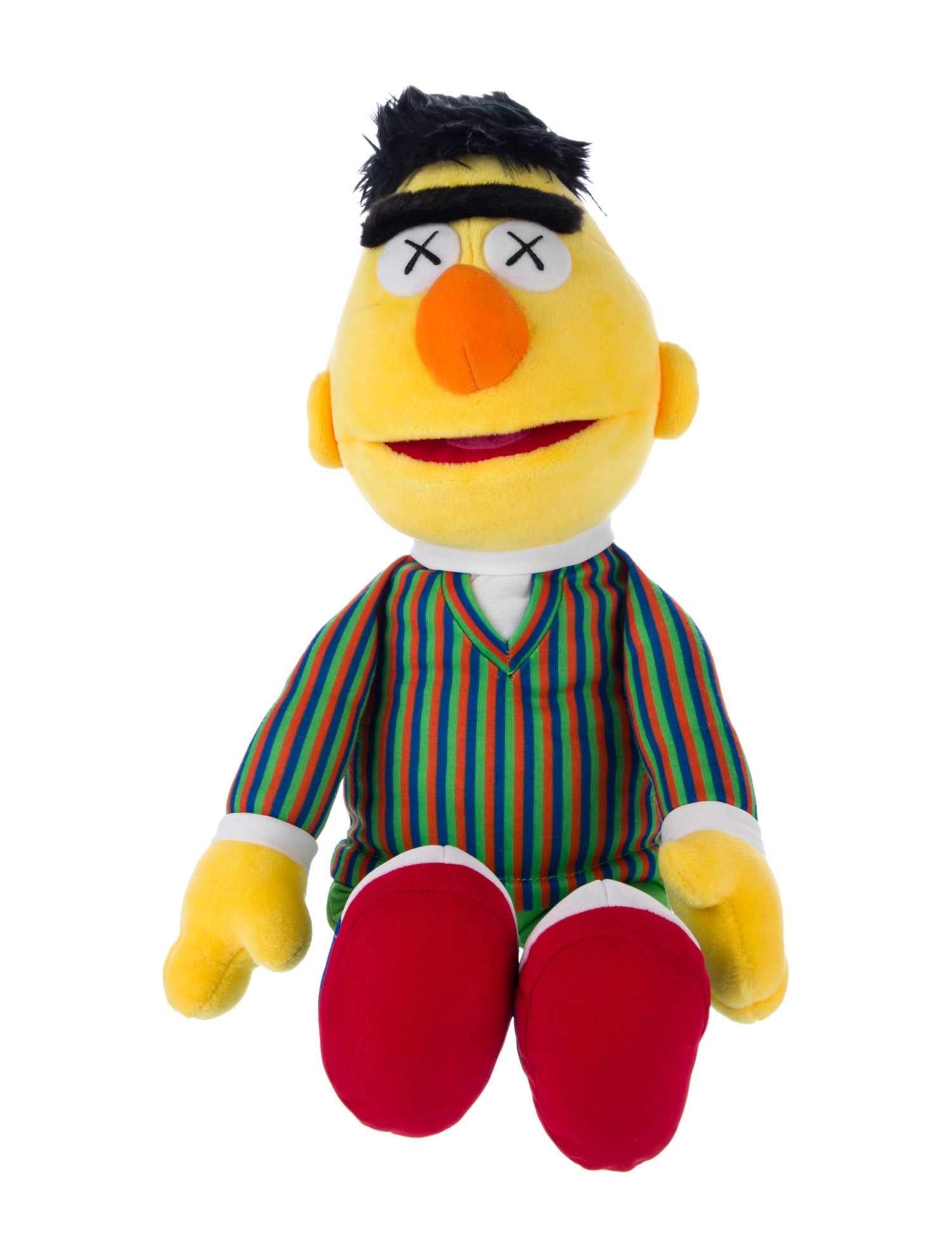 Kaws x Sesame Street x Uniqlo Bert Plush Toy