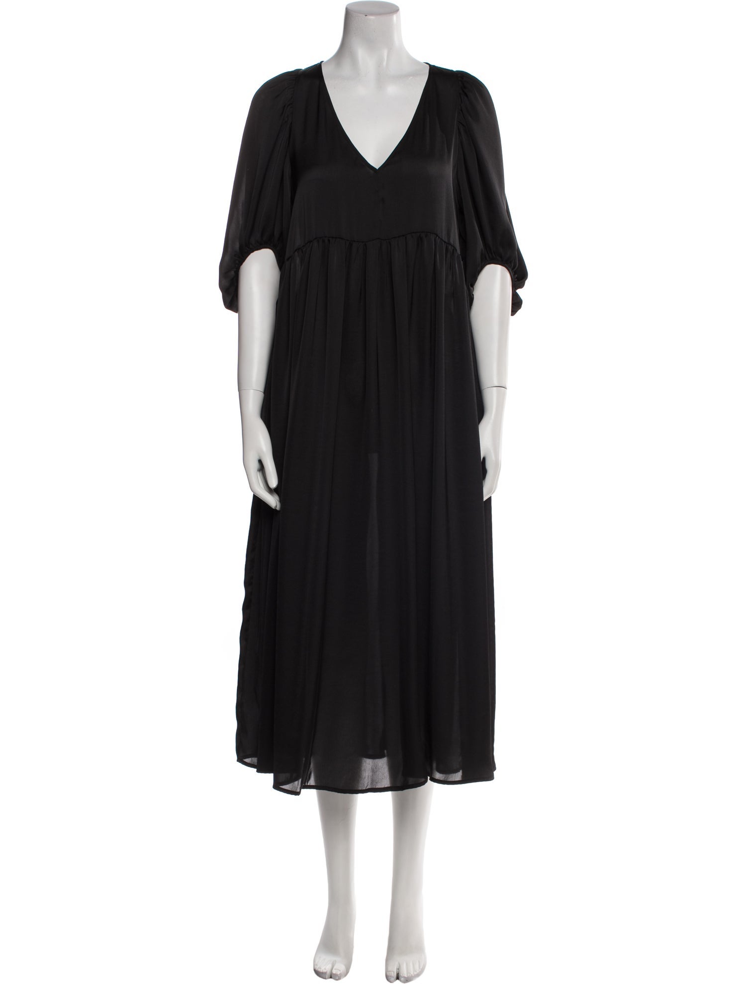 Katia Giannini V-Neck Long Dress w/ Tags