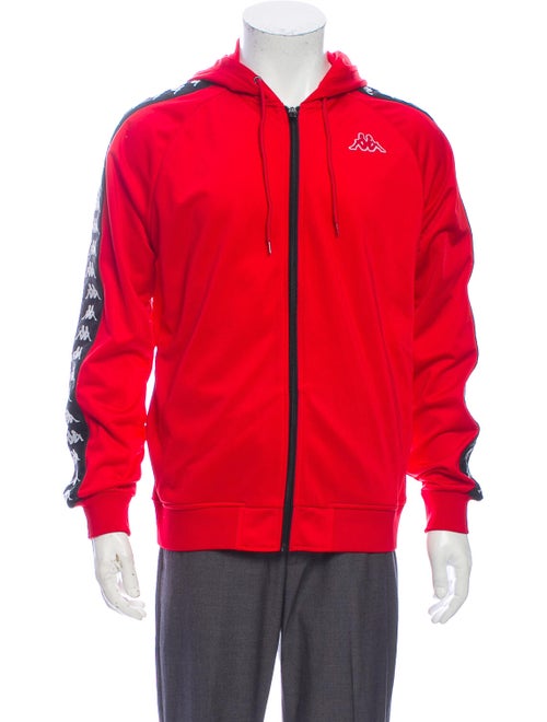 Kappa Graphic Print Crew Neck Hoodie w/ Tags Red