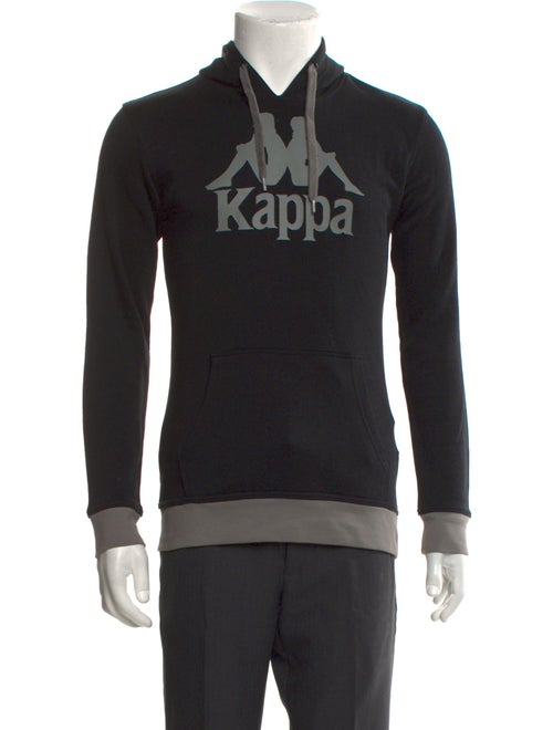 Kappa Graphic Print Mock Neck Hoodie