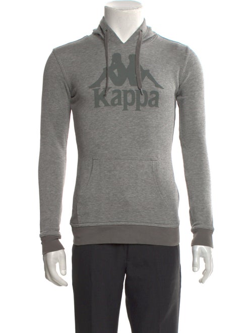 Kappa Graphic Print Mock Neck Hoodie
