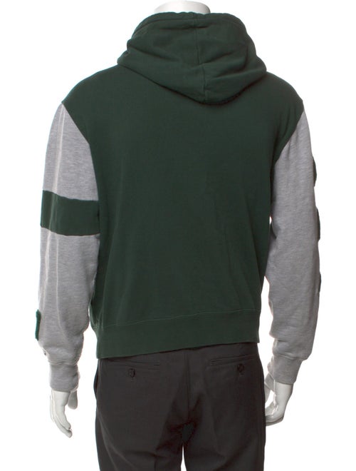 Kappa Colorblock Pattern Crew Neck Hoodie