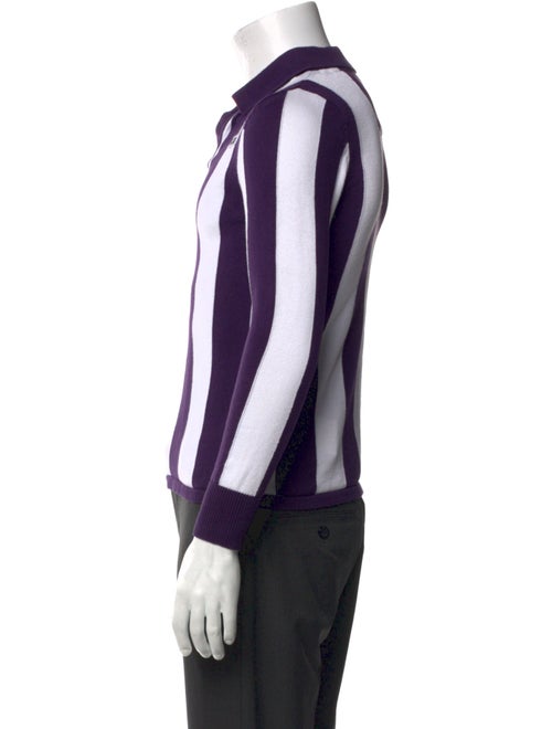 Kappa Striped Turtleneck Polo Sweater