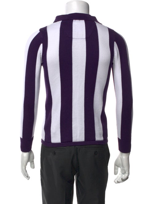 Kappa Striped Turtleneck Polo Sweater