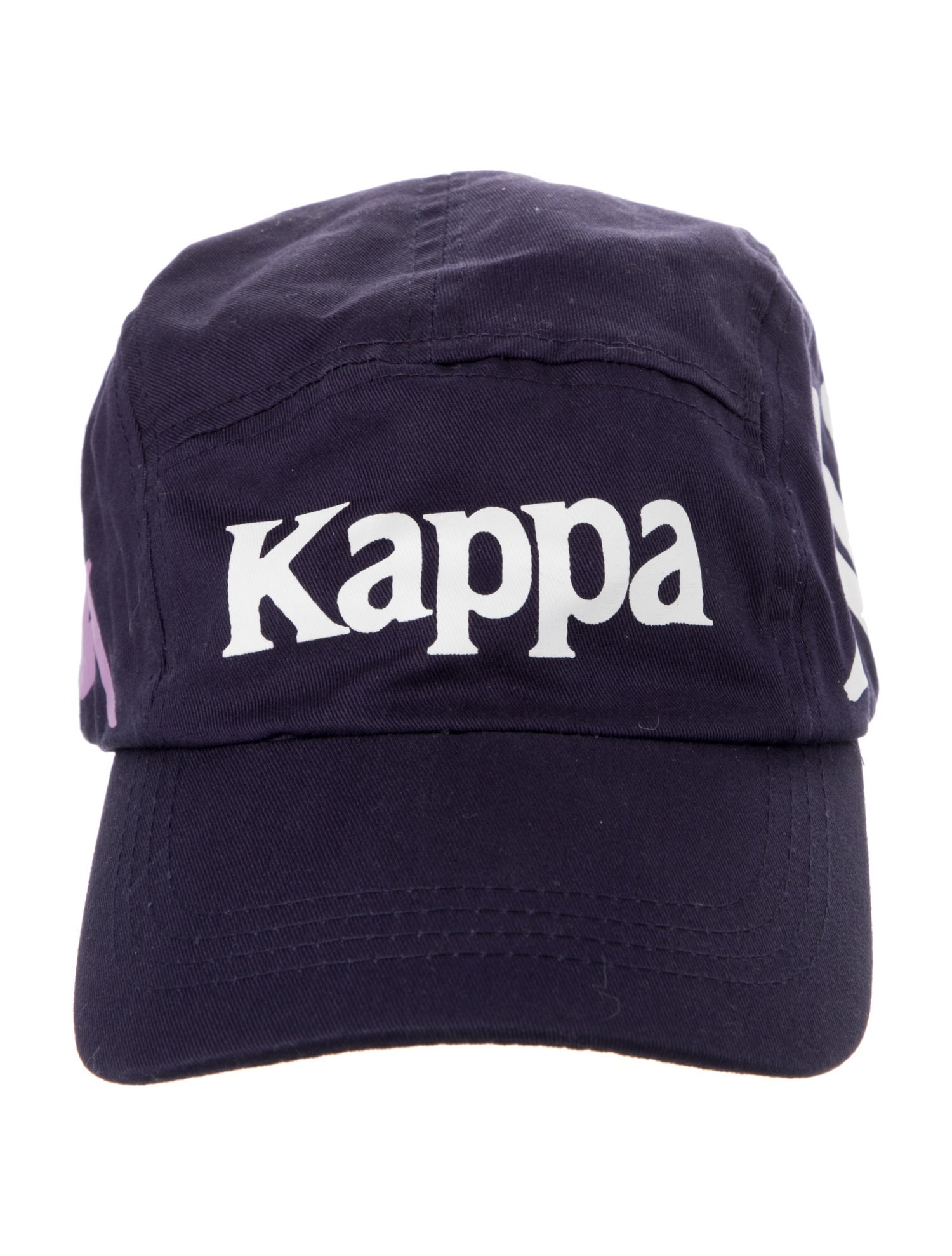 Kappa pattern print baseball cap