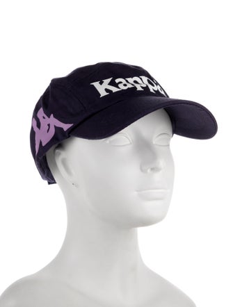 Kappa pattern print baseball cap