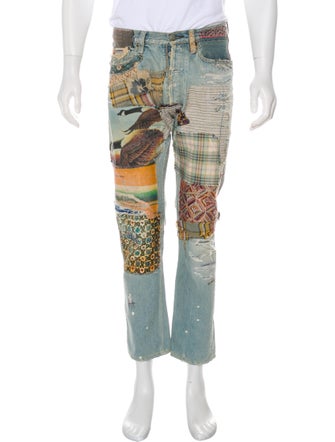 Kapital Happy Patchwork Jeans