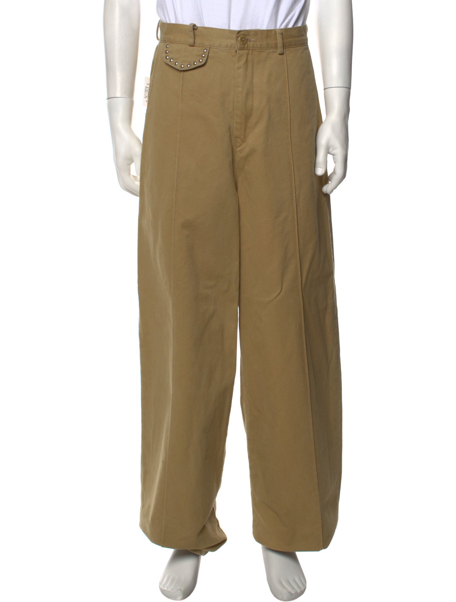 Kapital Boogie Day Baggy Chino Pants - Neutrals, 14.5