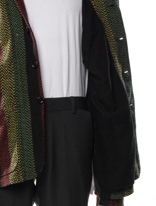 Kapital Printed V-Neck Cardigan