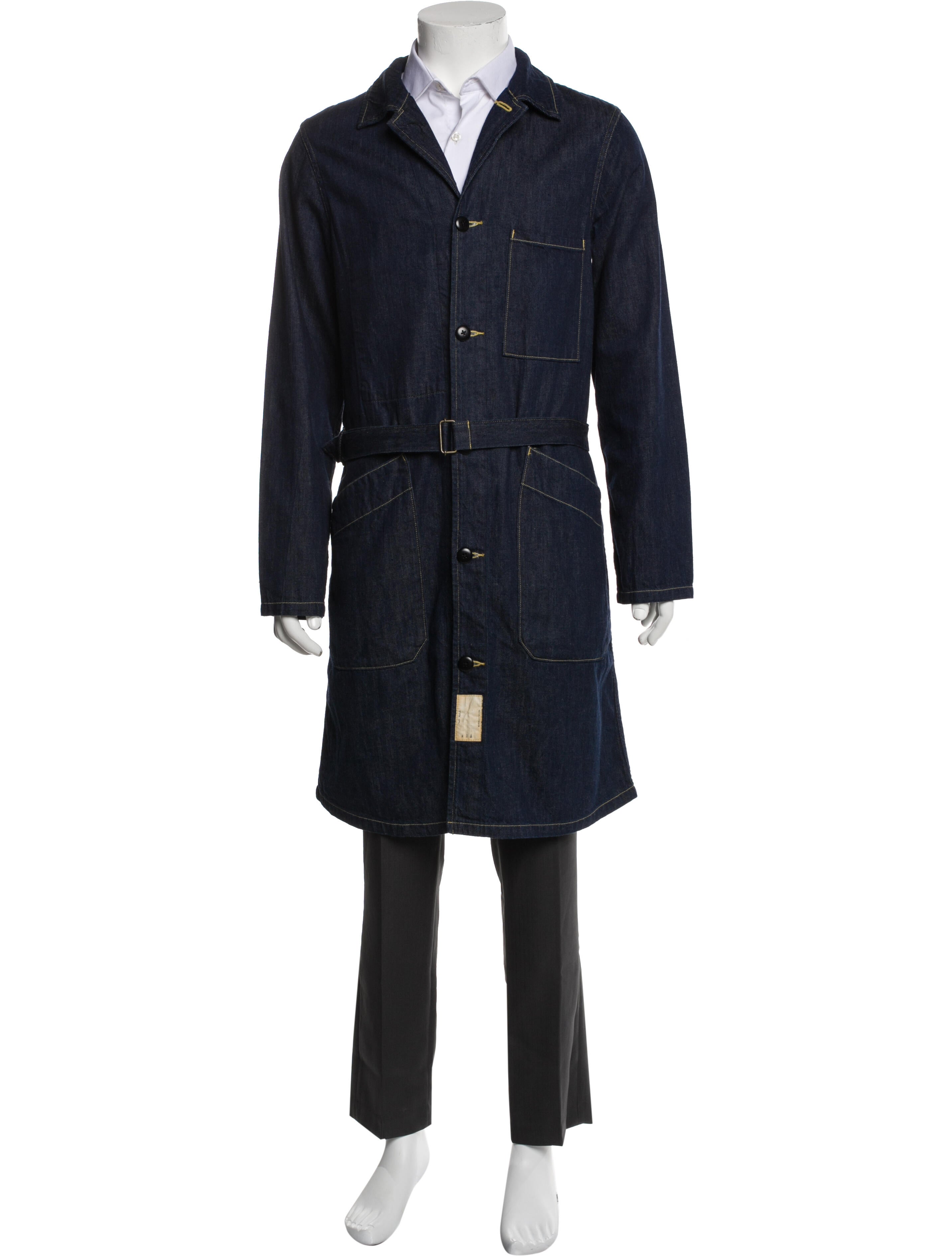 Kapital Plaid Print Overcoat