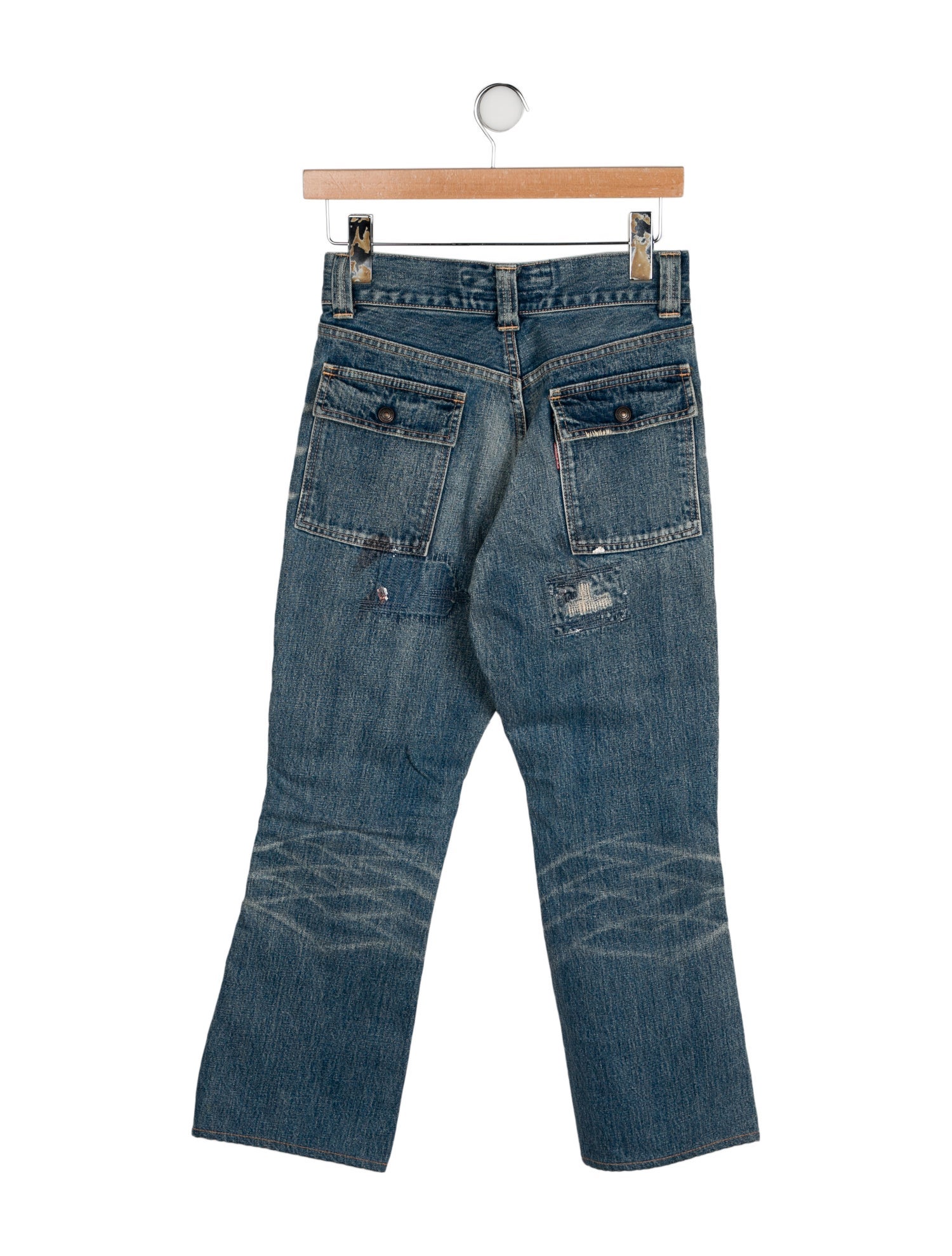 Kapital Vintage Straight Leg Jeans