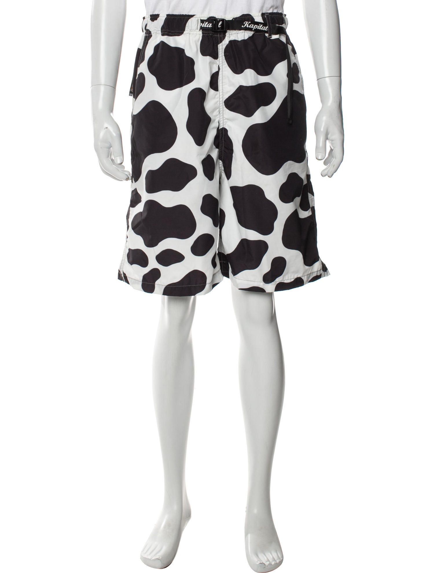 Kapital Cow Flat Front Shorts