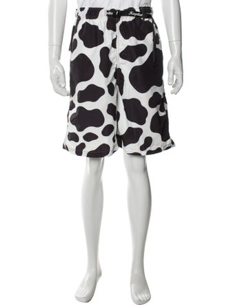 Kapital Cow Flat Front Shorts