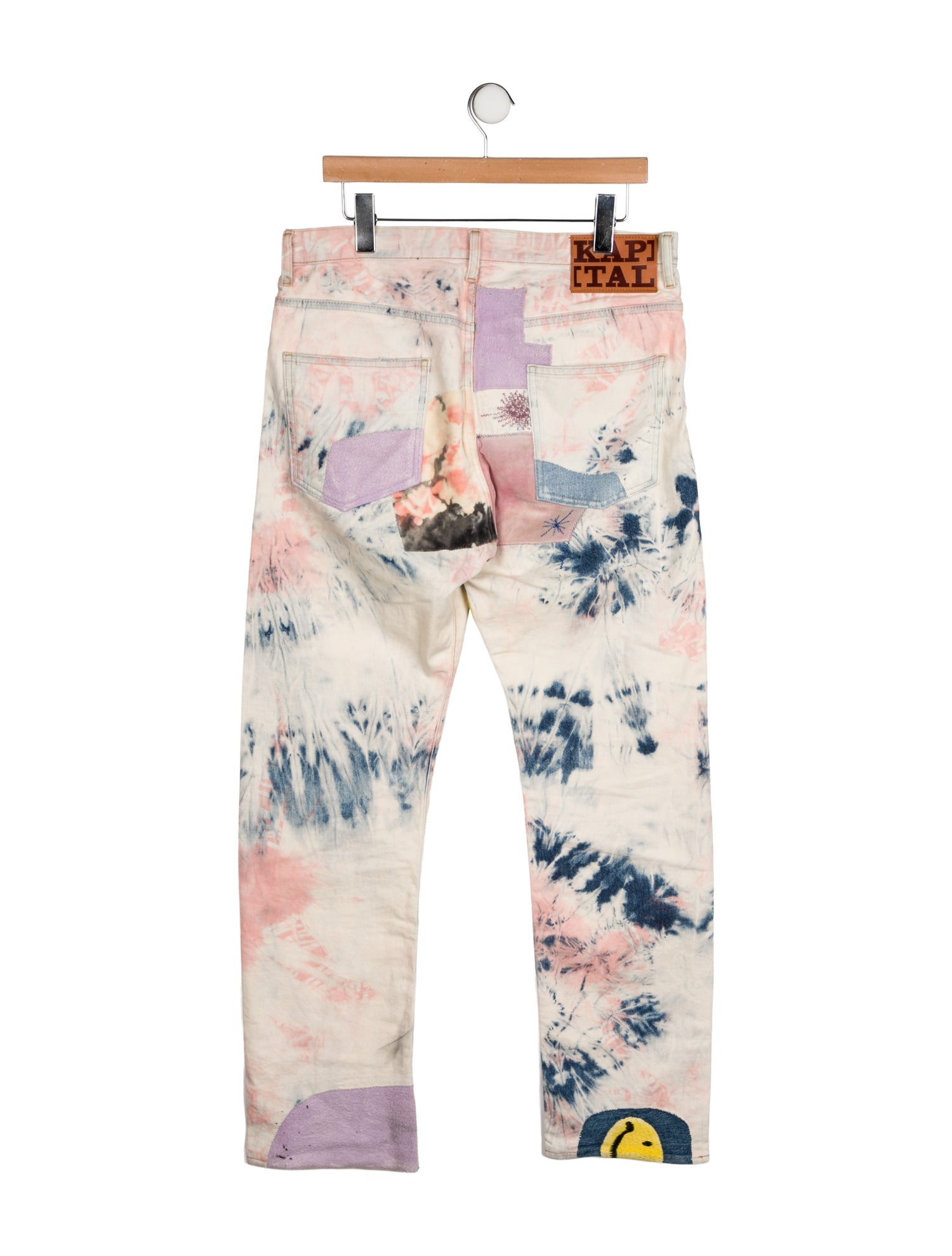 Kapital 'Ashbury Dye' Monkey Cisco Straight-Leg Jeans