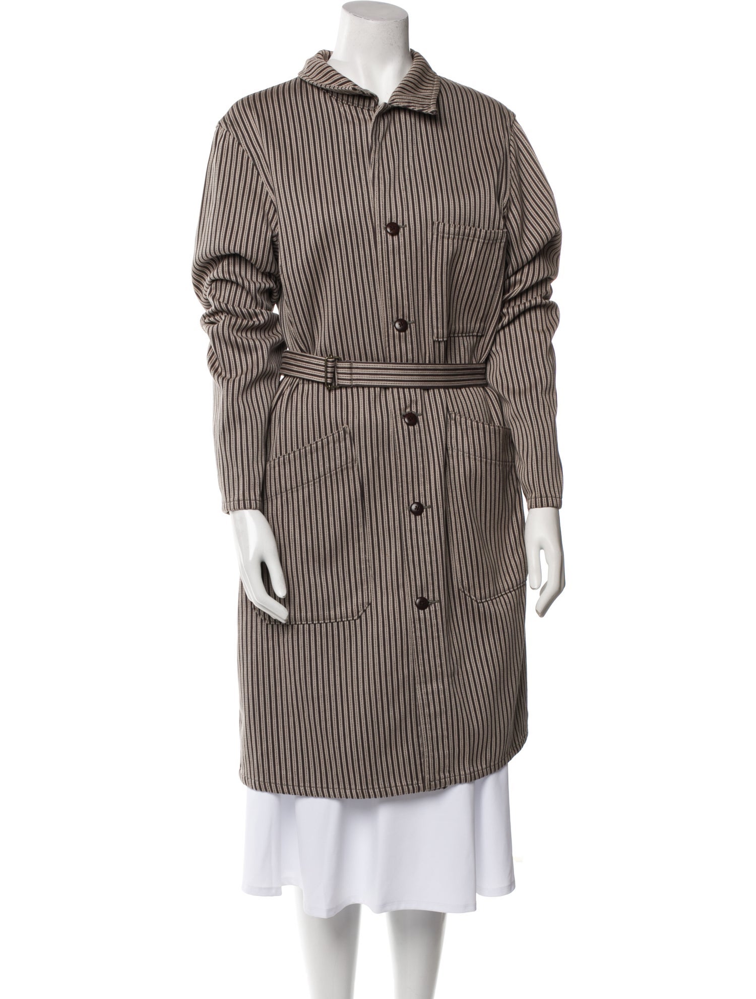 Kapital Striped Peacoat