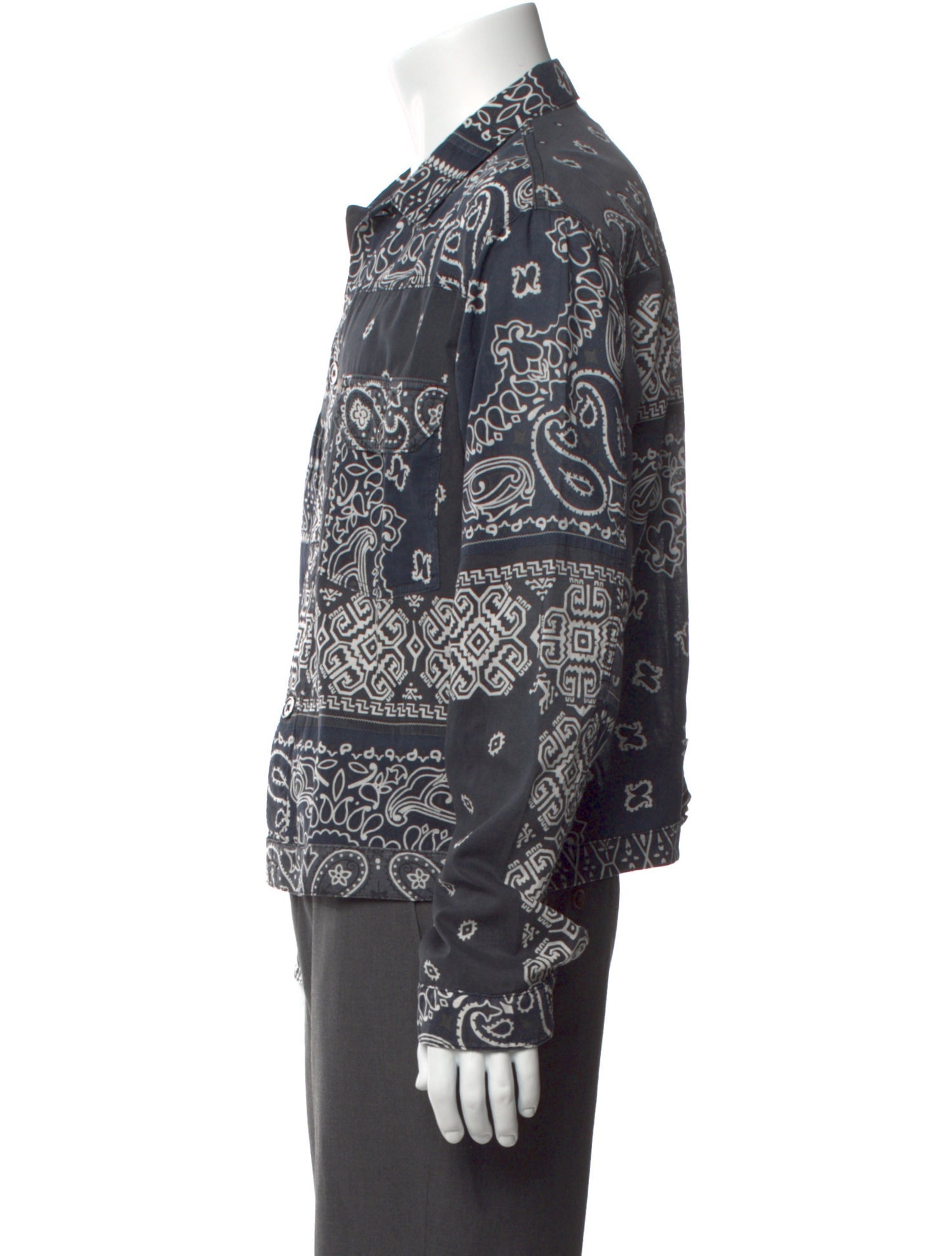 Kapital Bandana Patchwork Printed Shirt