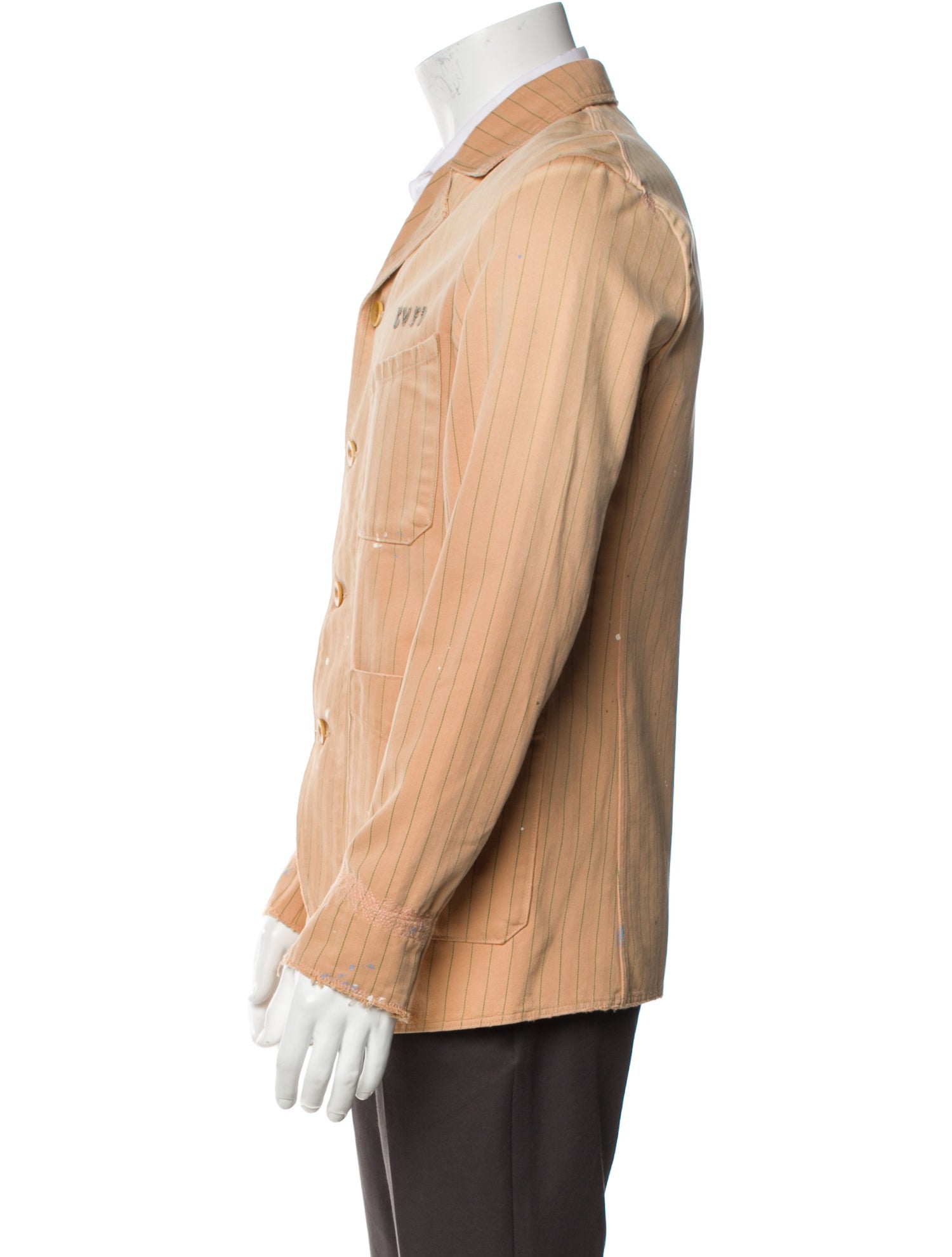 Kapital Striped Utility Jacket