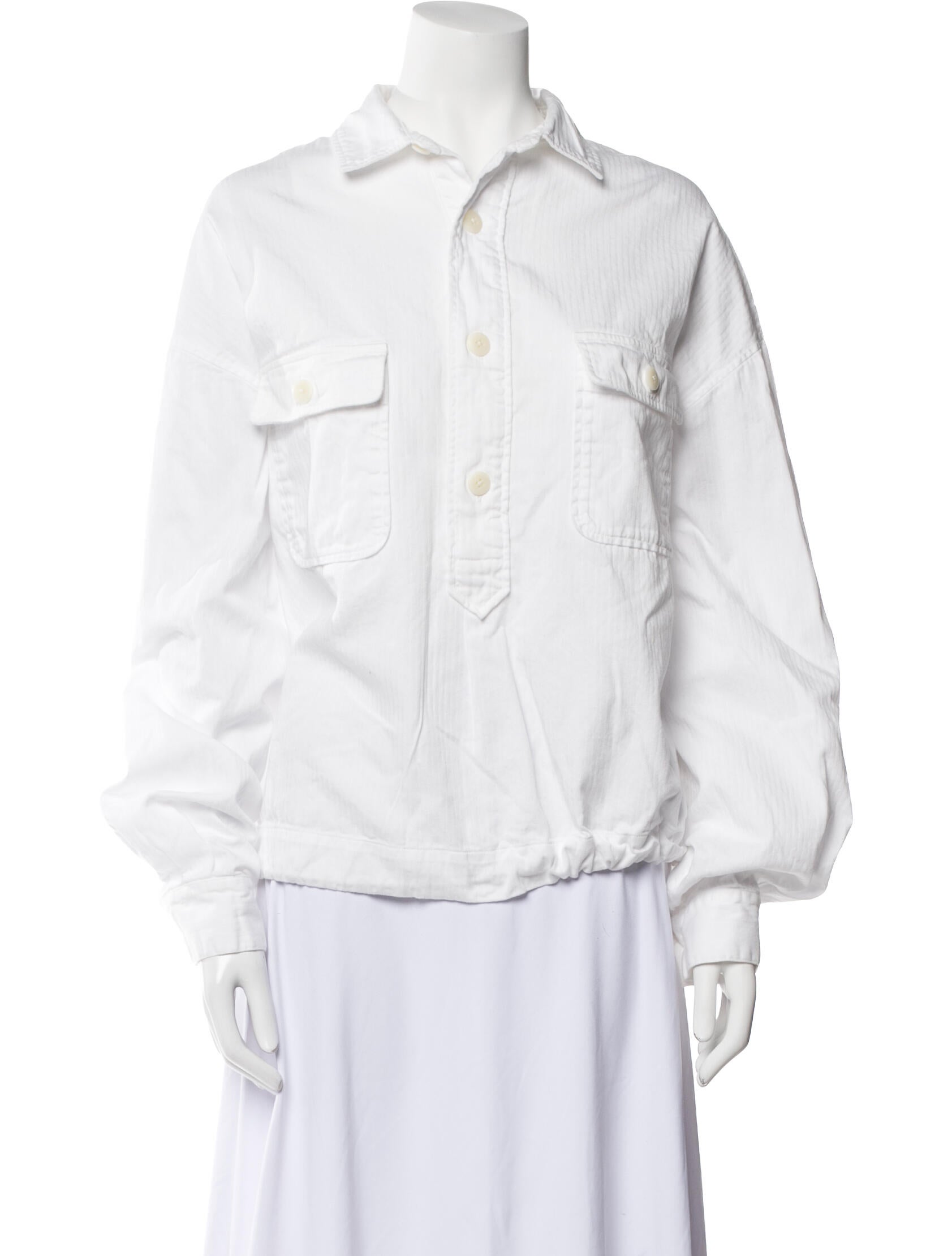 Kapital Long Sleeve Button-Up Top