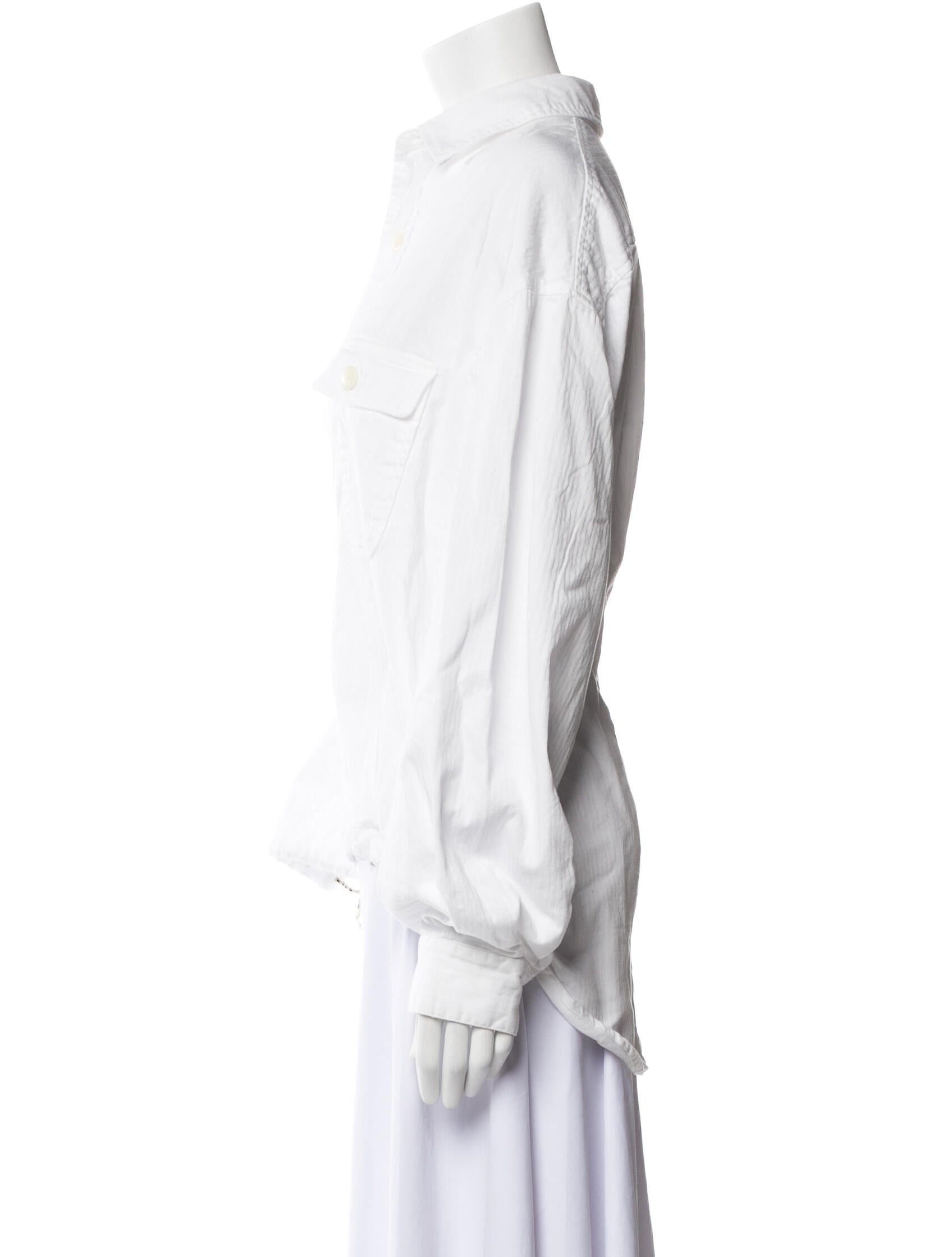 Kapital Long Sleeve Button-Up Top