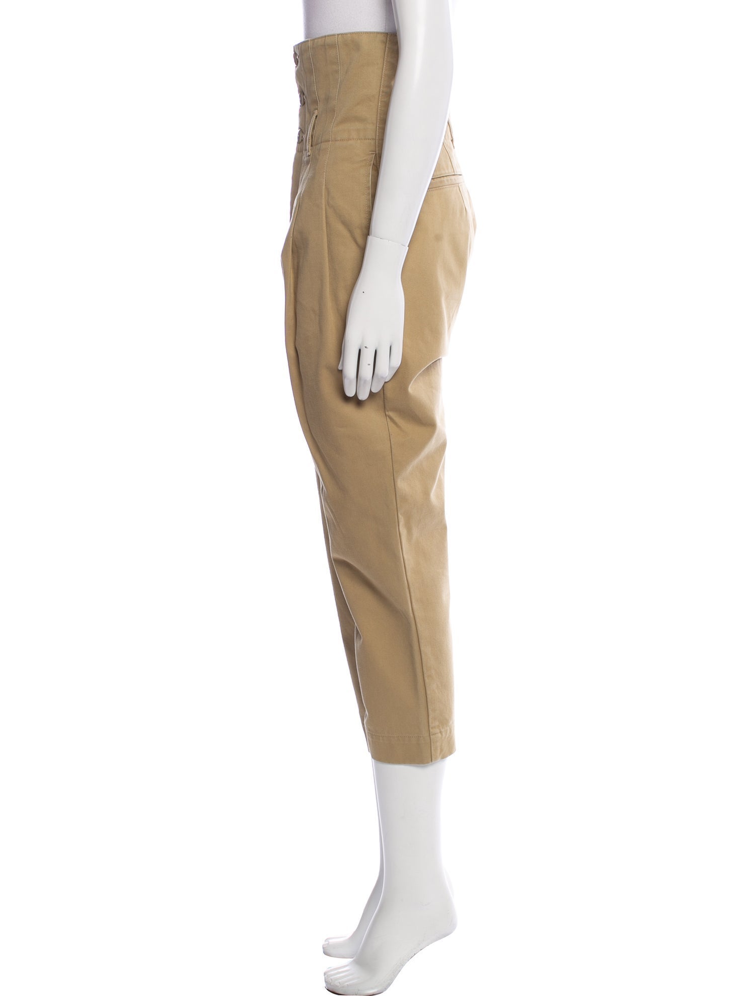 Kapital High Waist Baron Straight Leg Pants