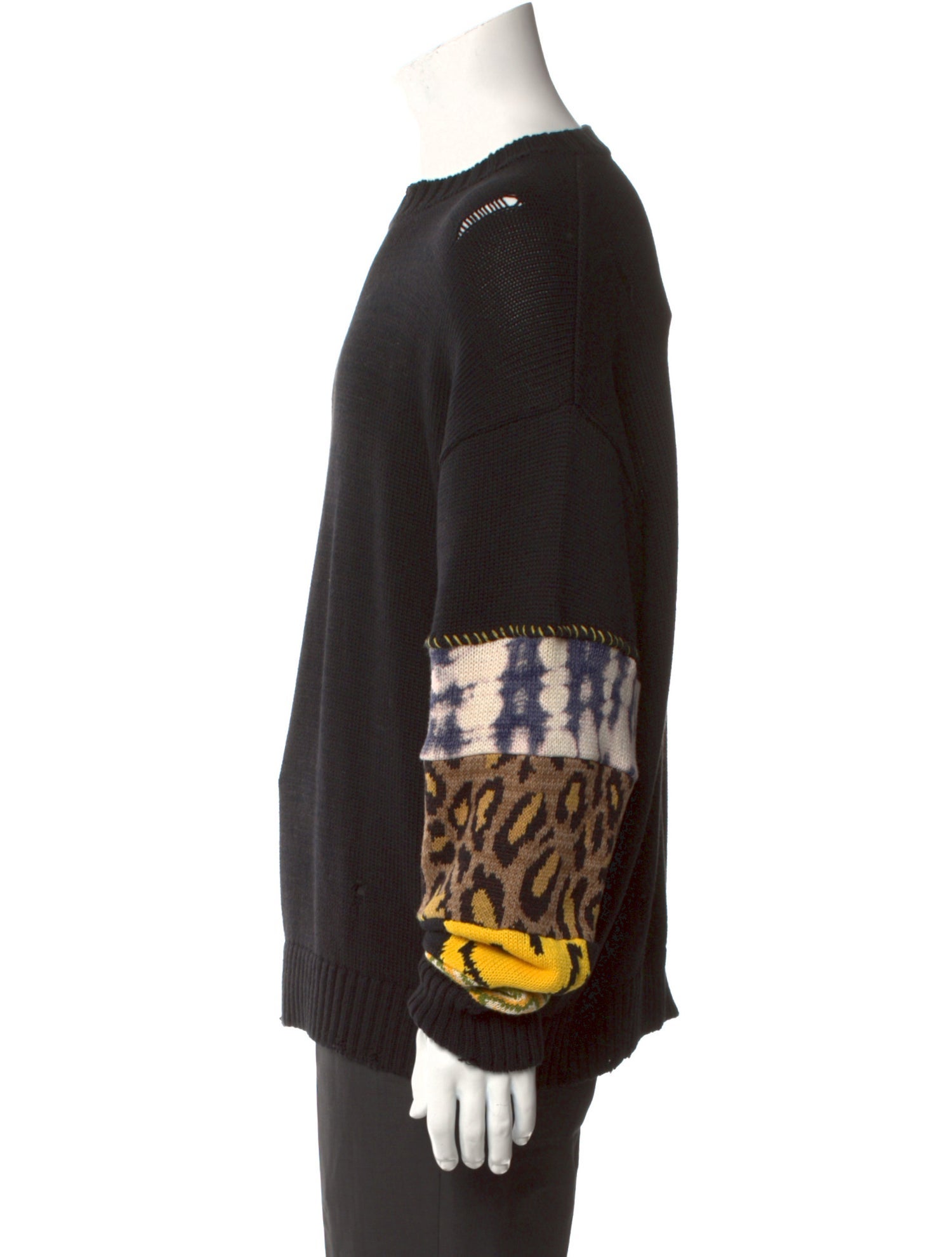 Kapital Patterned Crew Neck Pullover w/ Tags