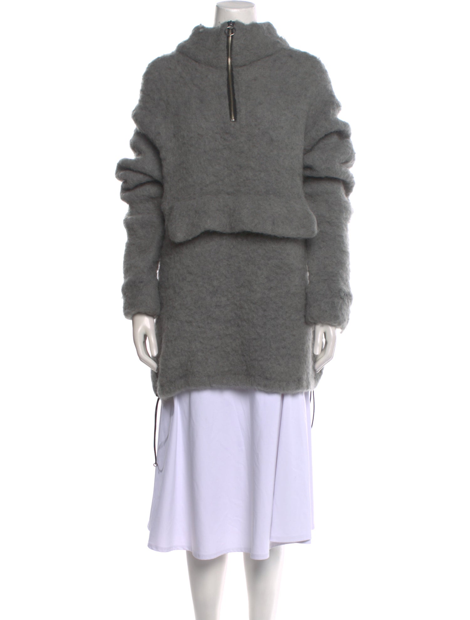 Kapital 5G Half Zip Anorak Wool Sweater w/ Tags