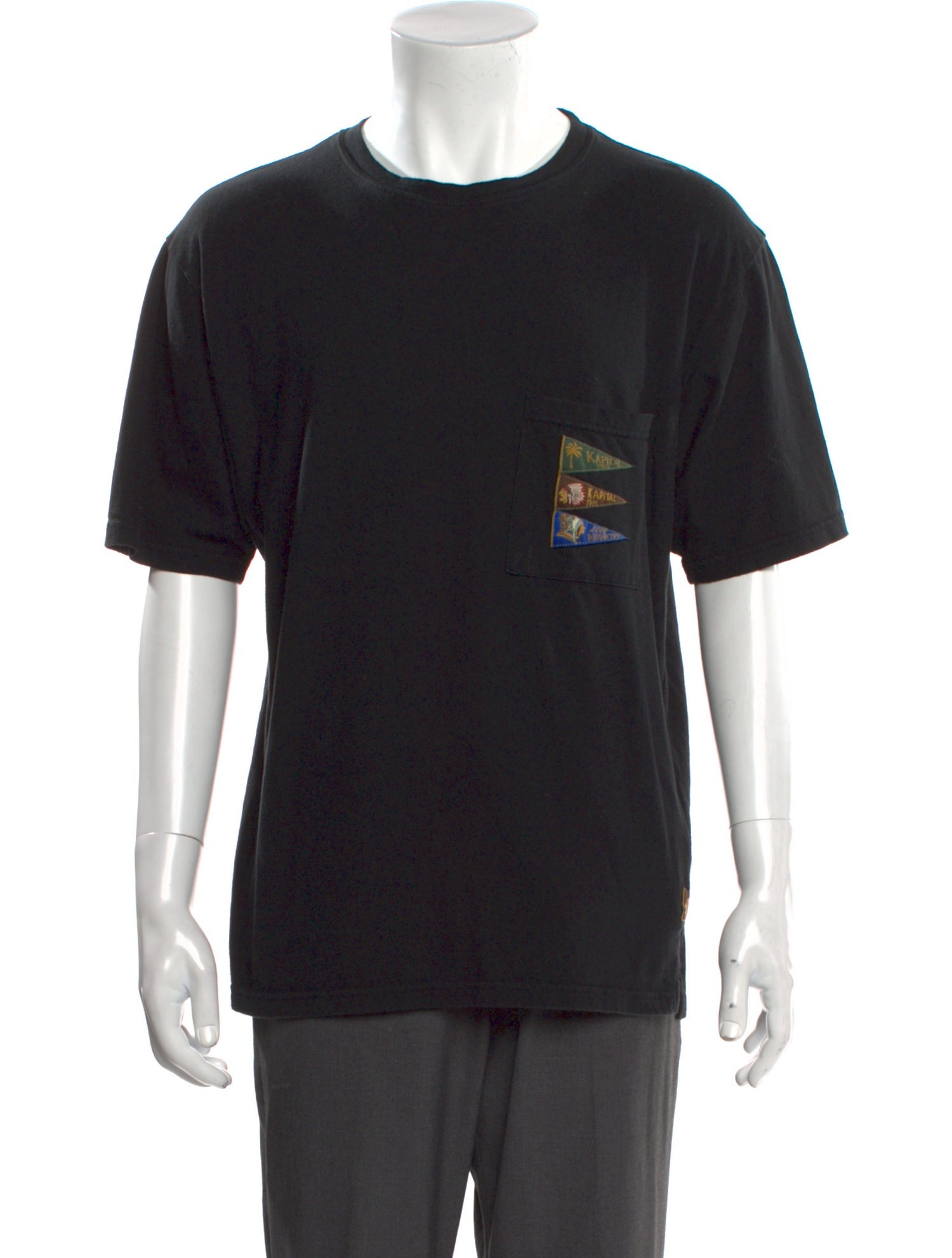 Kapital Graphic Print Crew Neck T-Shirt