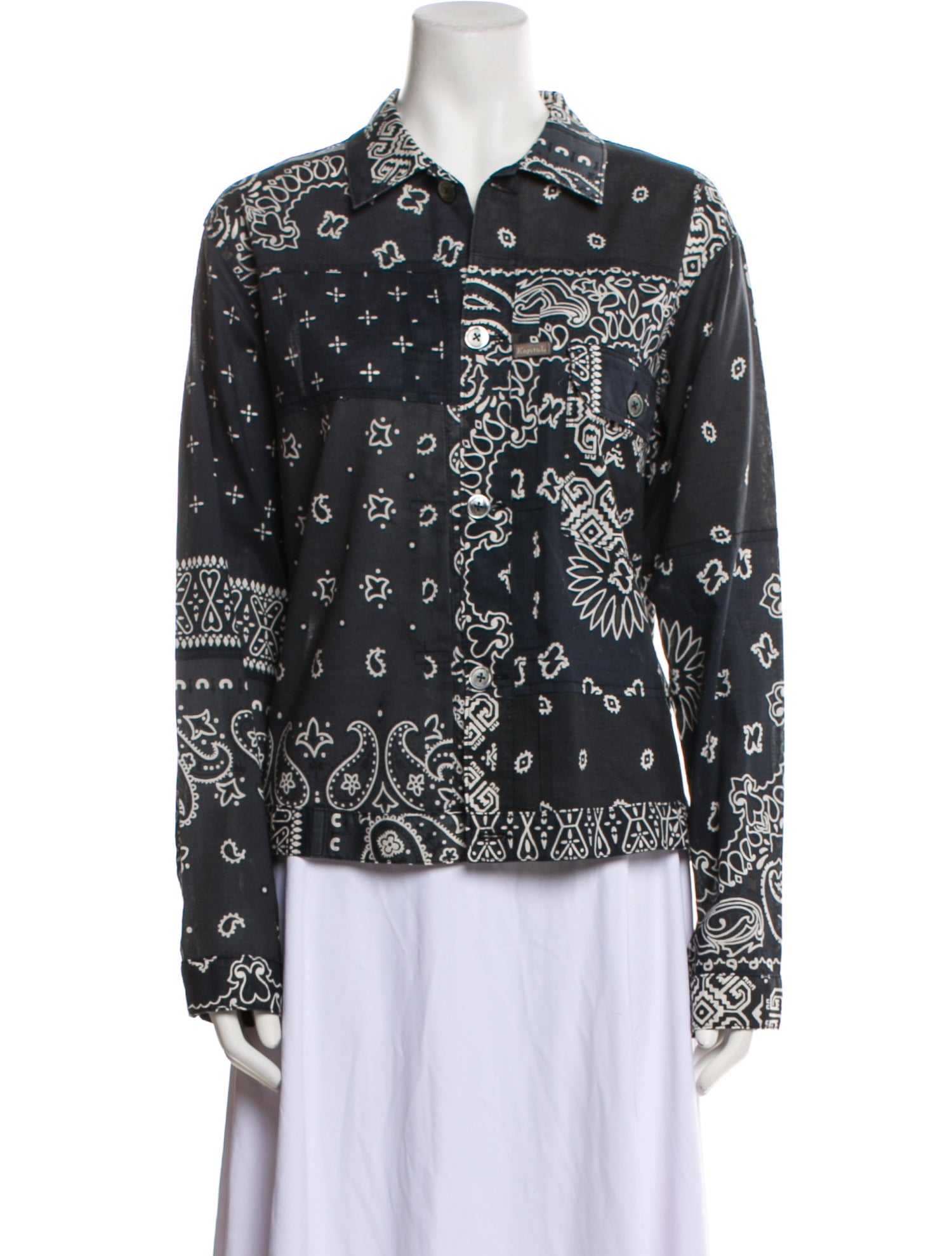 Kapital Bandana Patchwork 1st Jacket Printed Evening Jacket