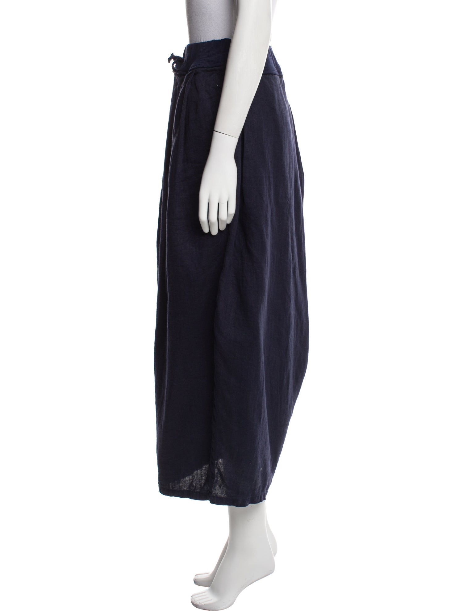 Kapital Herringbone Pencil Tombom Wide Leg Pants