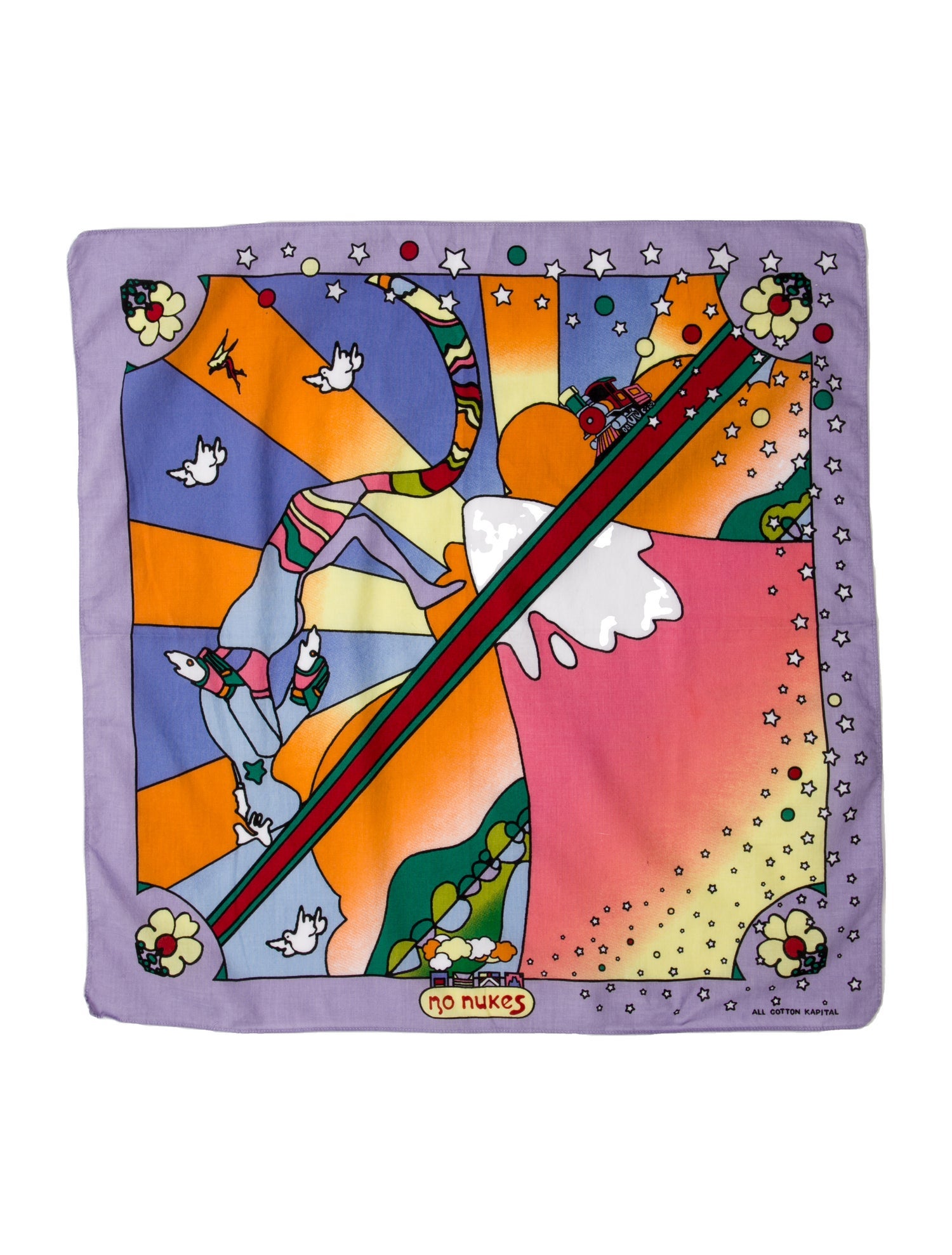 Kapital Printed Scarf