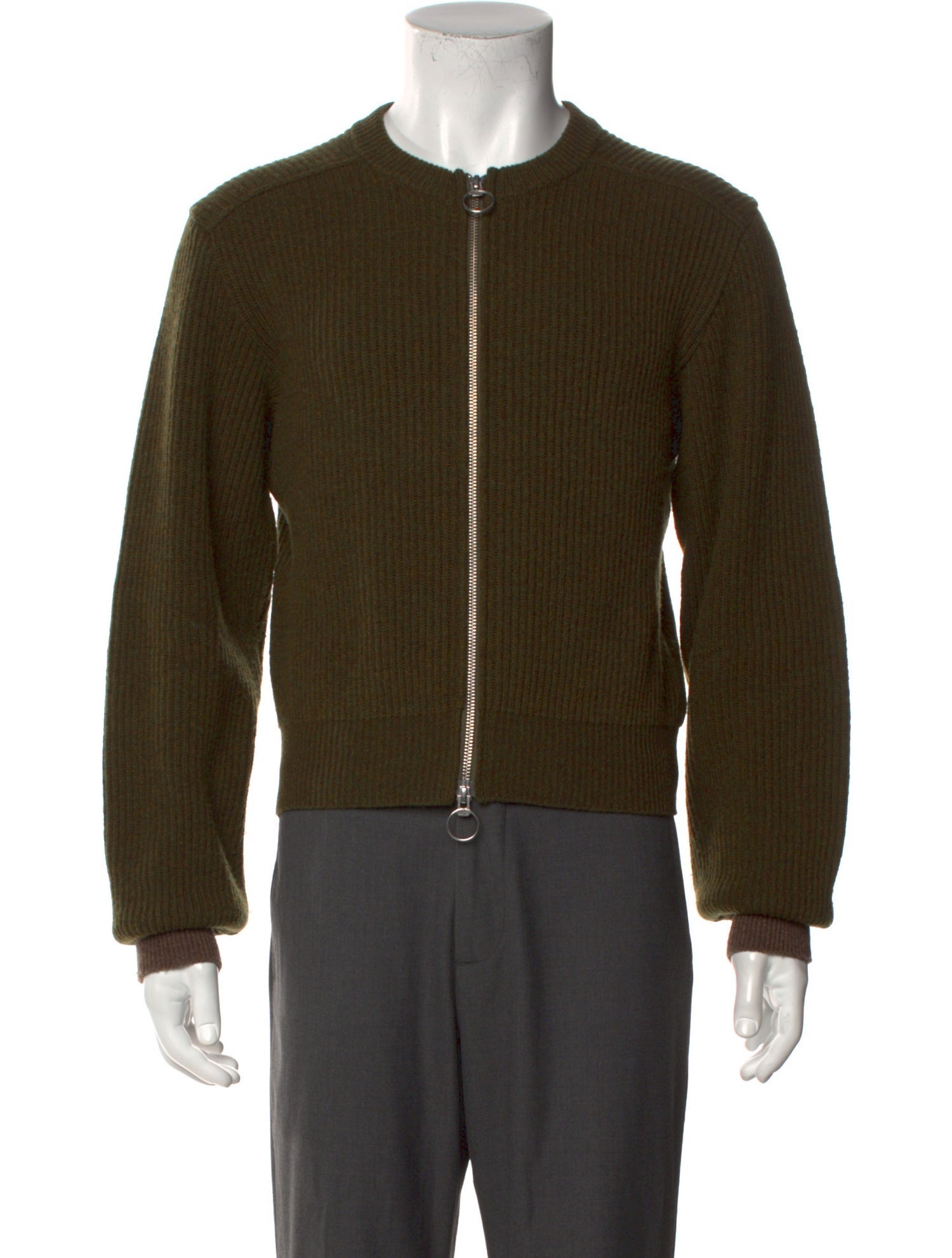 Kapital Zip Up Wool Cardigan