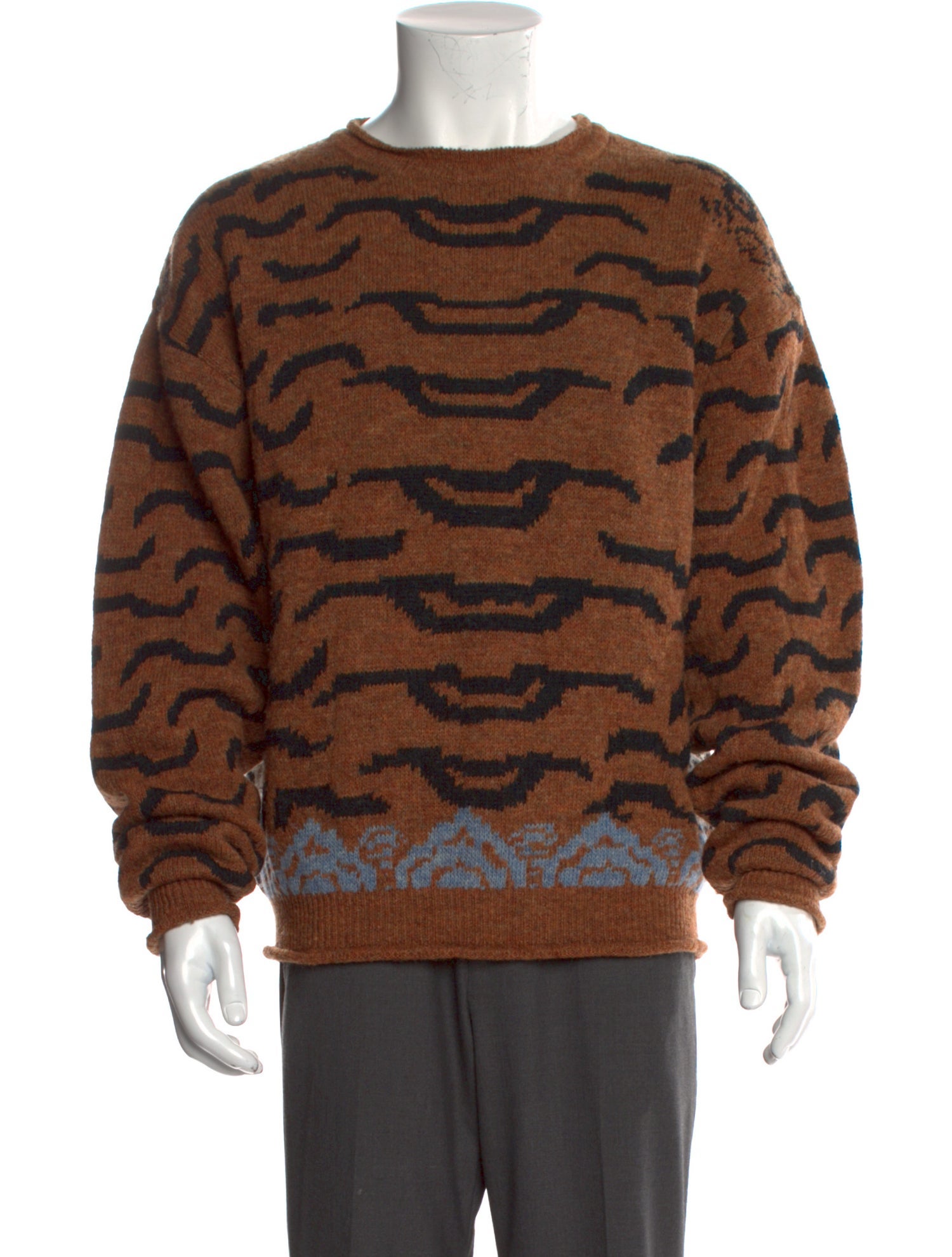 Kapital Nepal Tiger Wool Pullover