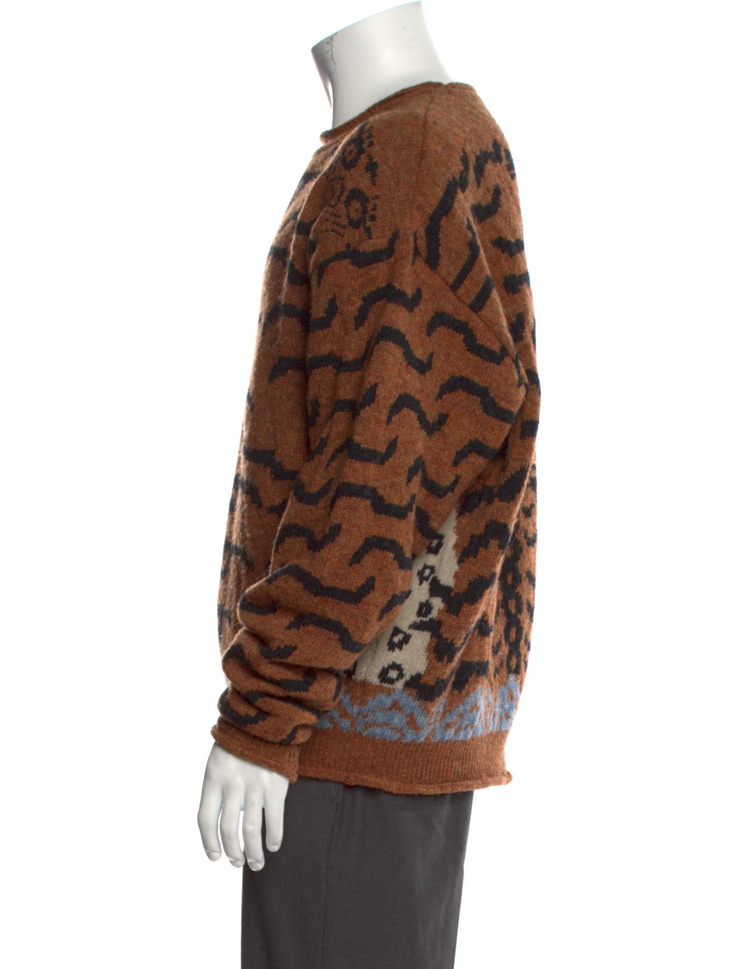 Kapital Nepal Tiger Wool Pullover