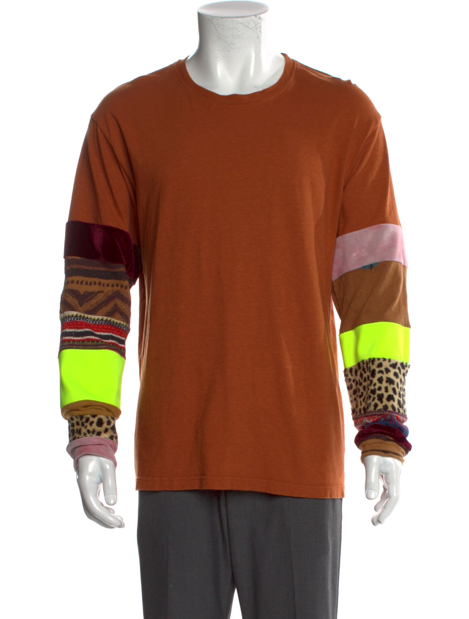 Kapital Patchwork Animal Print T-Shirt