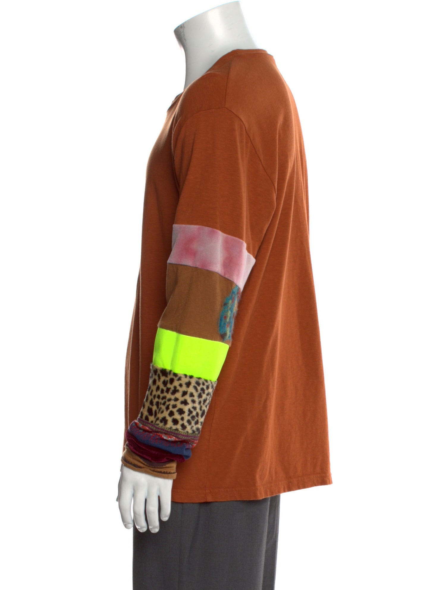 Kapital Patchwork Animal Print T-Shirt