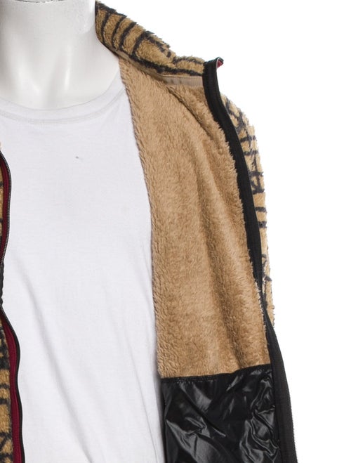 Kapital Fork Domino Pattern Plaid Print Puffer Coat