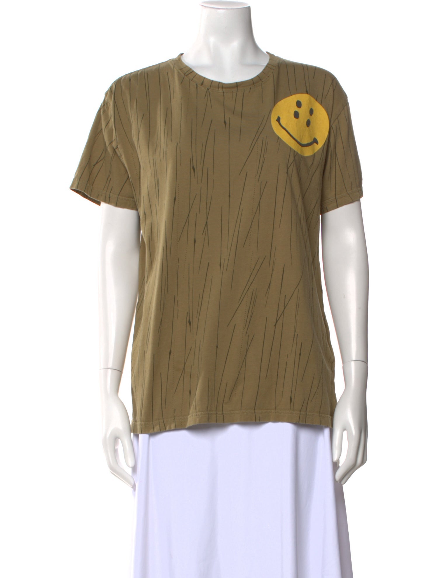 Kapital Smiley Crew Neck T-Shirt