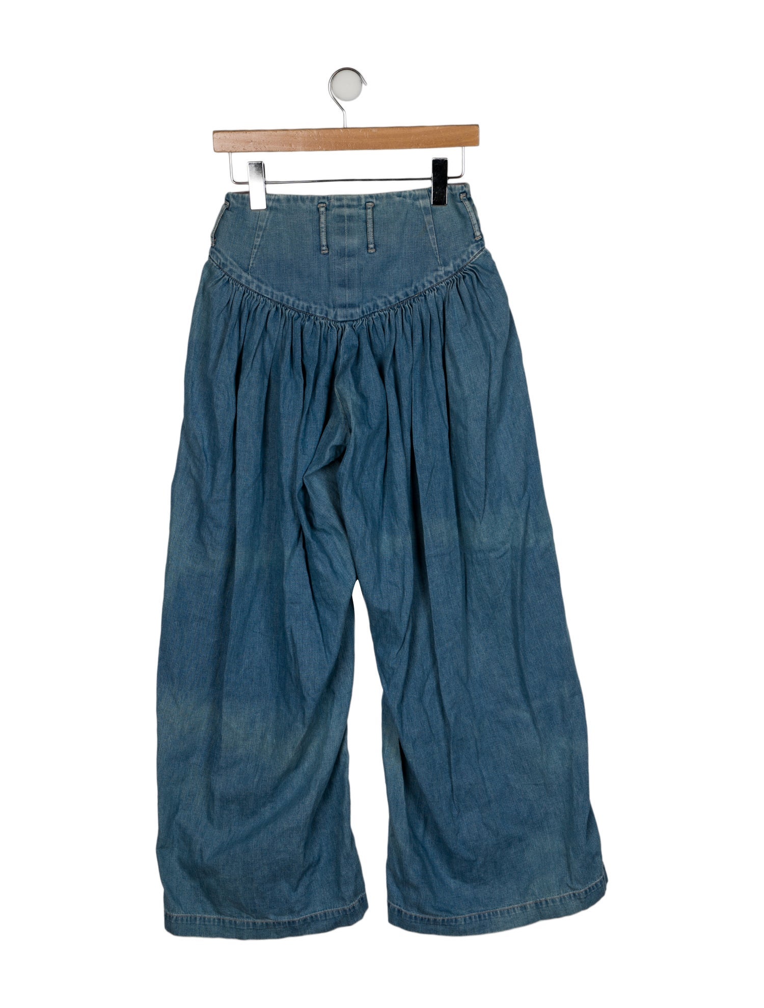 Kapital High-Rise Wide Leg Jeans