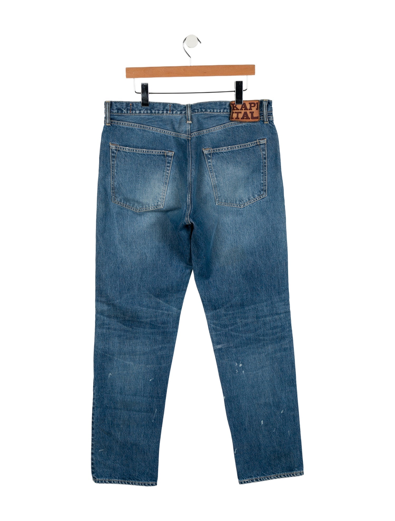 Kapital 14Oz Denim 5P 'Monkey' CISCO Skinny Jeans