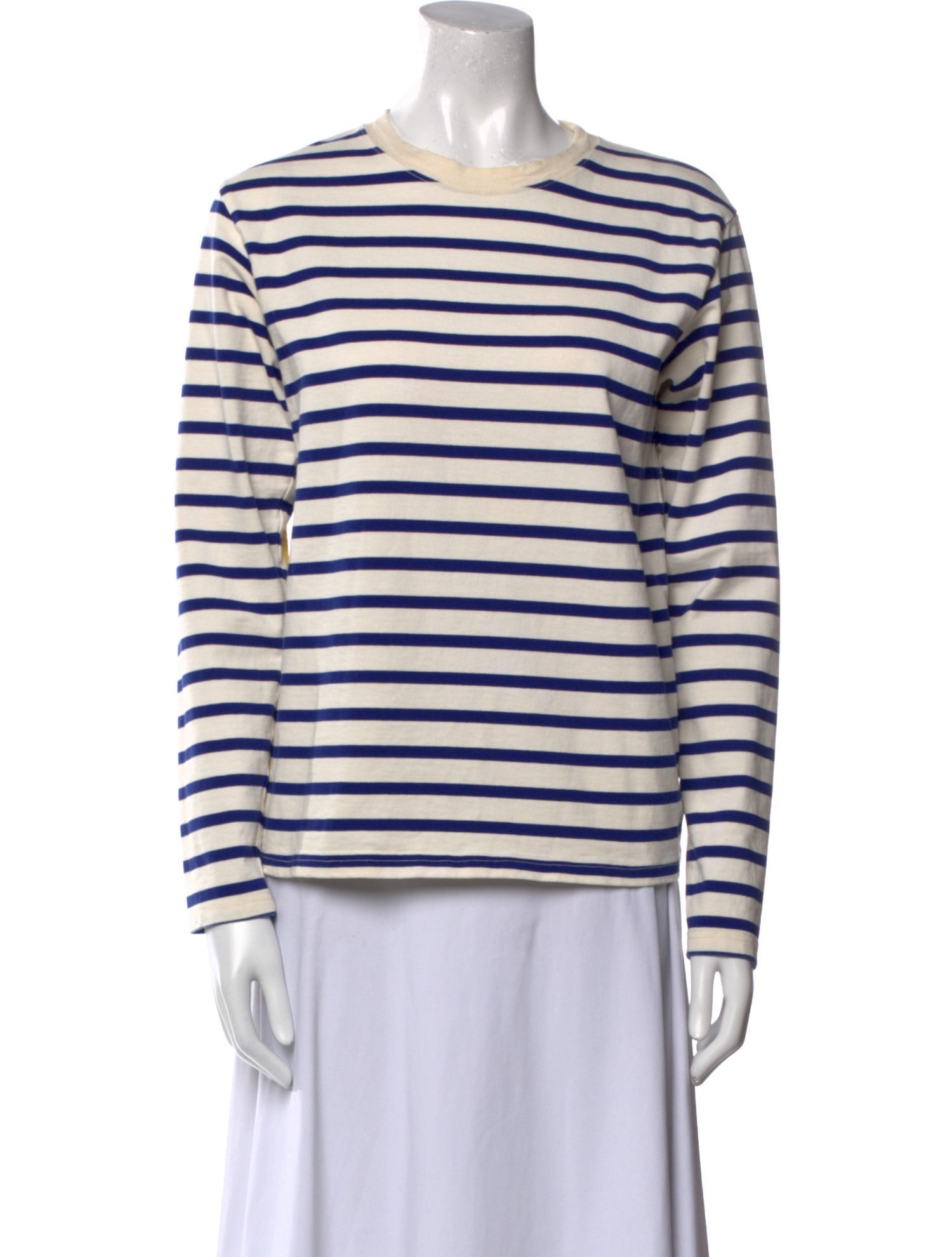 Kapital Striped Crew Neck Top