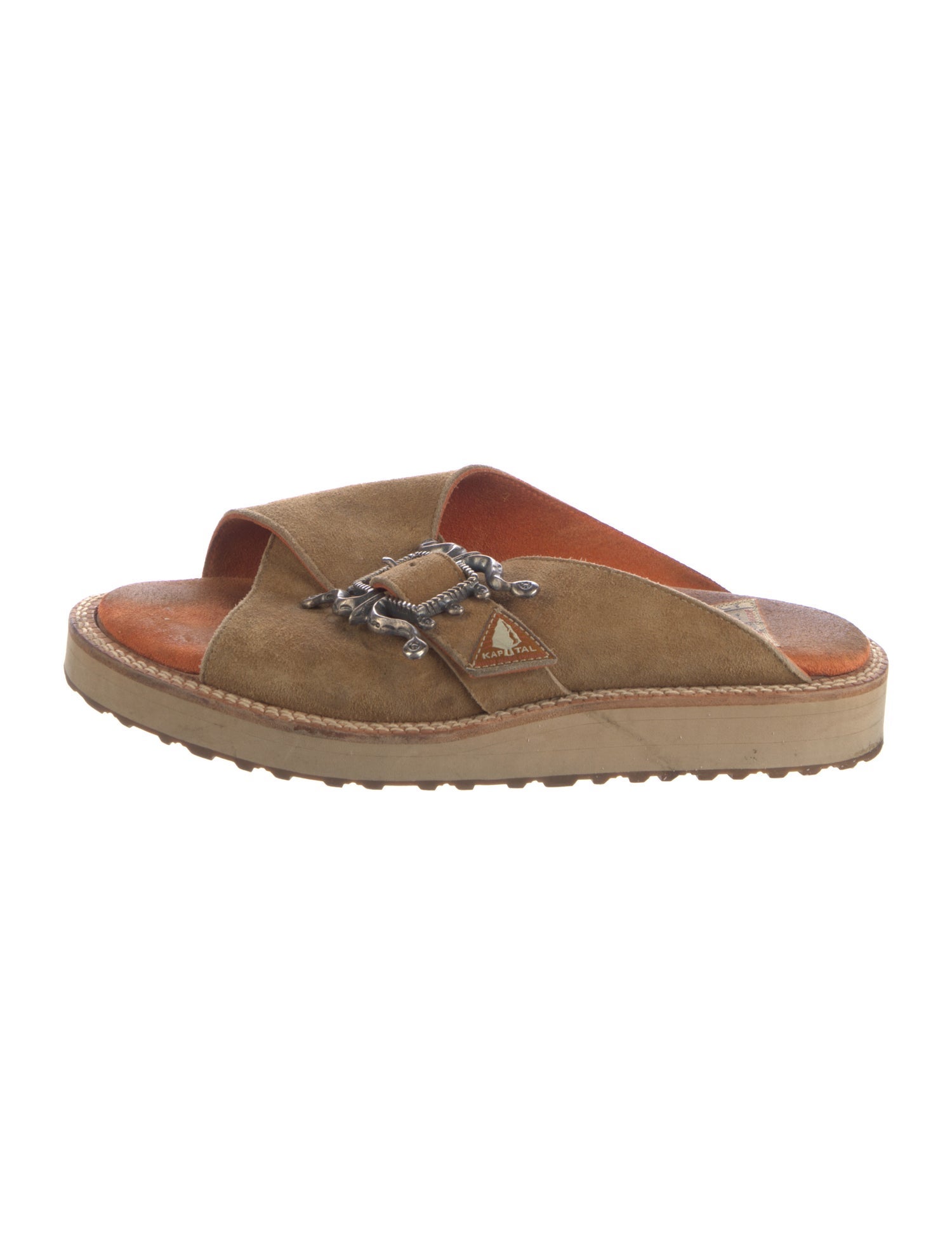 Kapital Atlas Pueblo Suede Slides