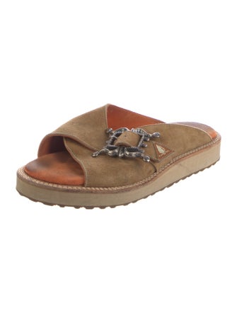 Kapital Atlas Pueblo Suede Slides