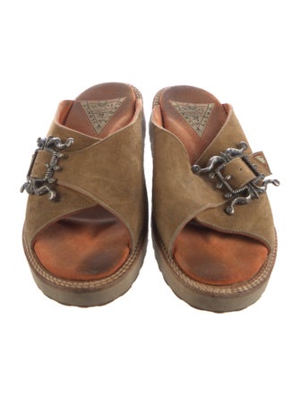 Kapital Atlas Pueblo Suede Slides