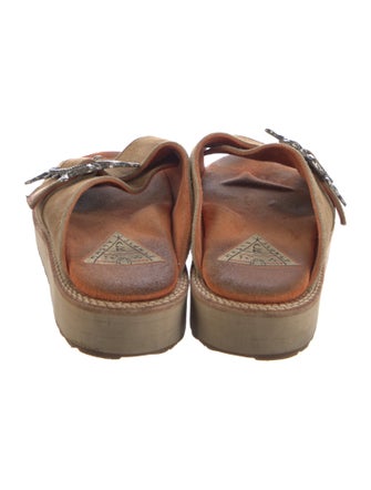 Kapital Atlas Pueblo Suede Slides