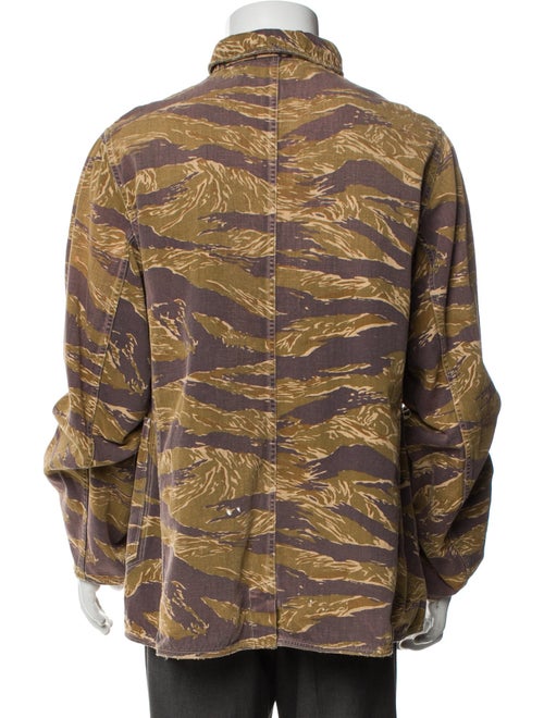 Kapital Reversible Chore Printed Utility Jacket