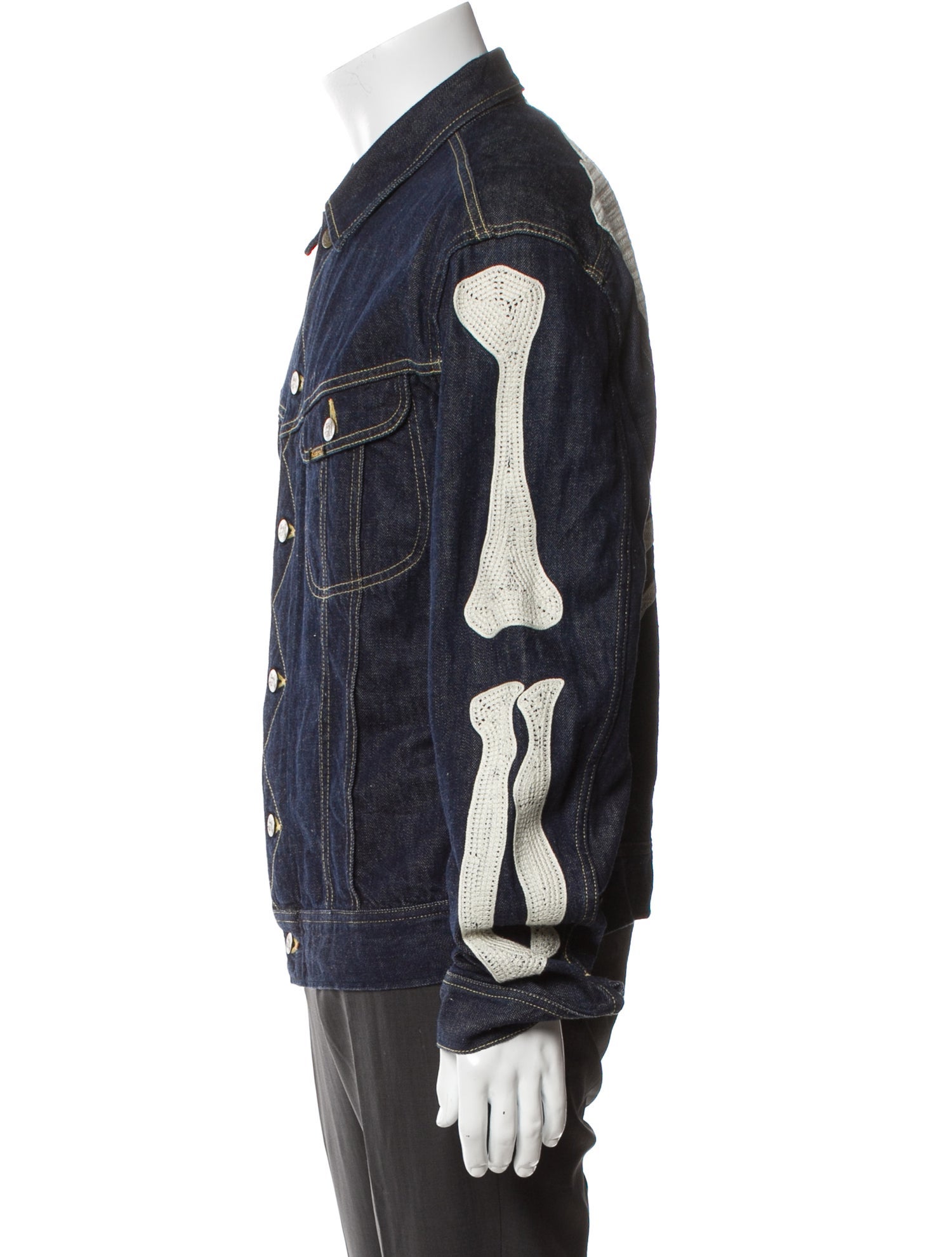 Kapital 2019 11.5oz Denim Mexican Tuxedo Westerner Trucker Jacket