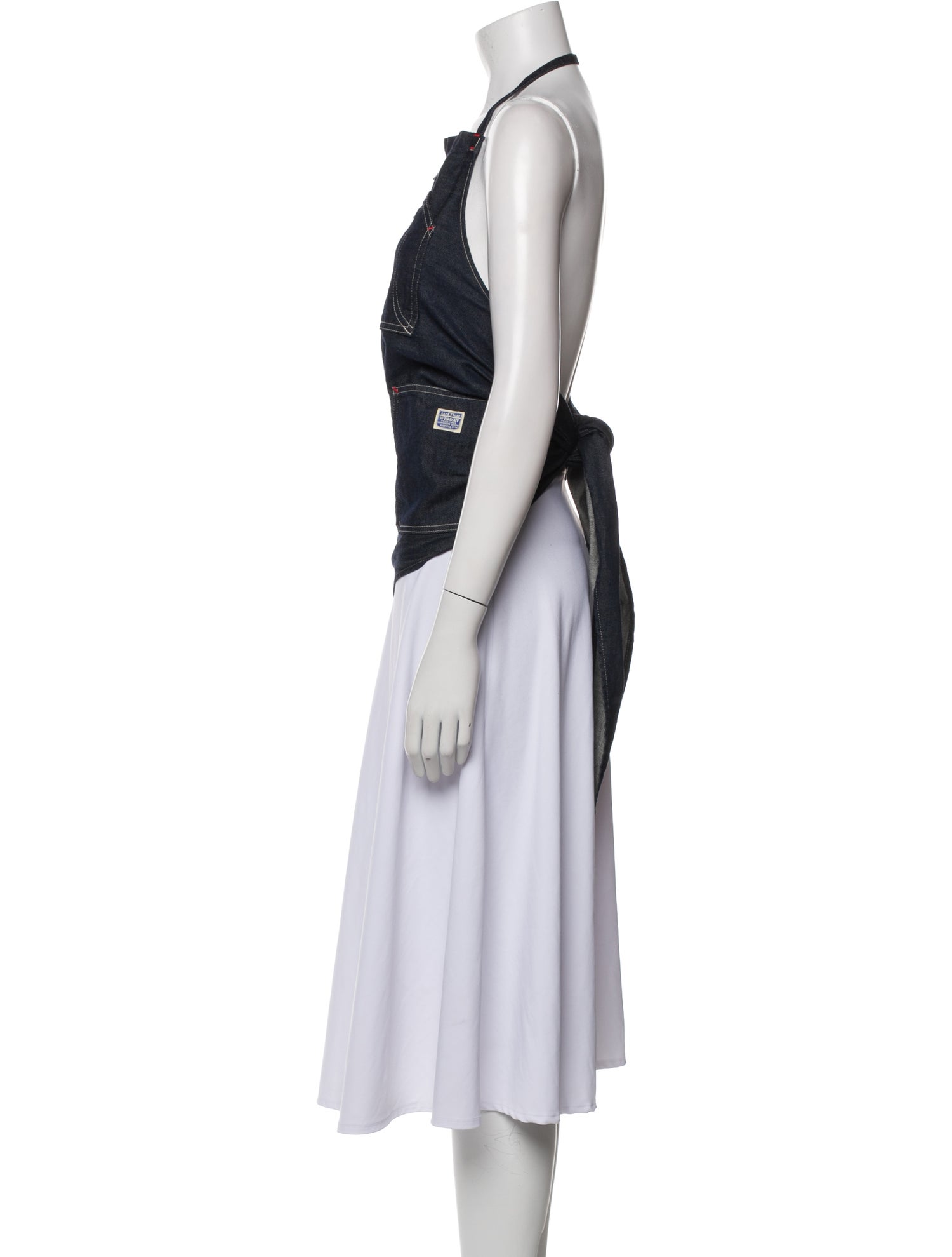 Kapital Kintaro Halterneck Crop Top