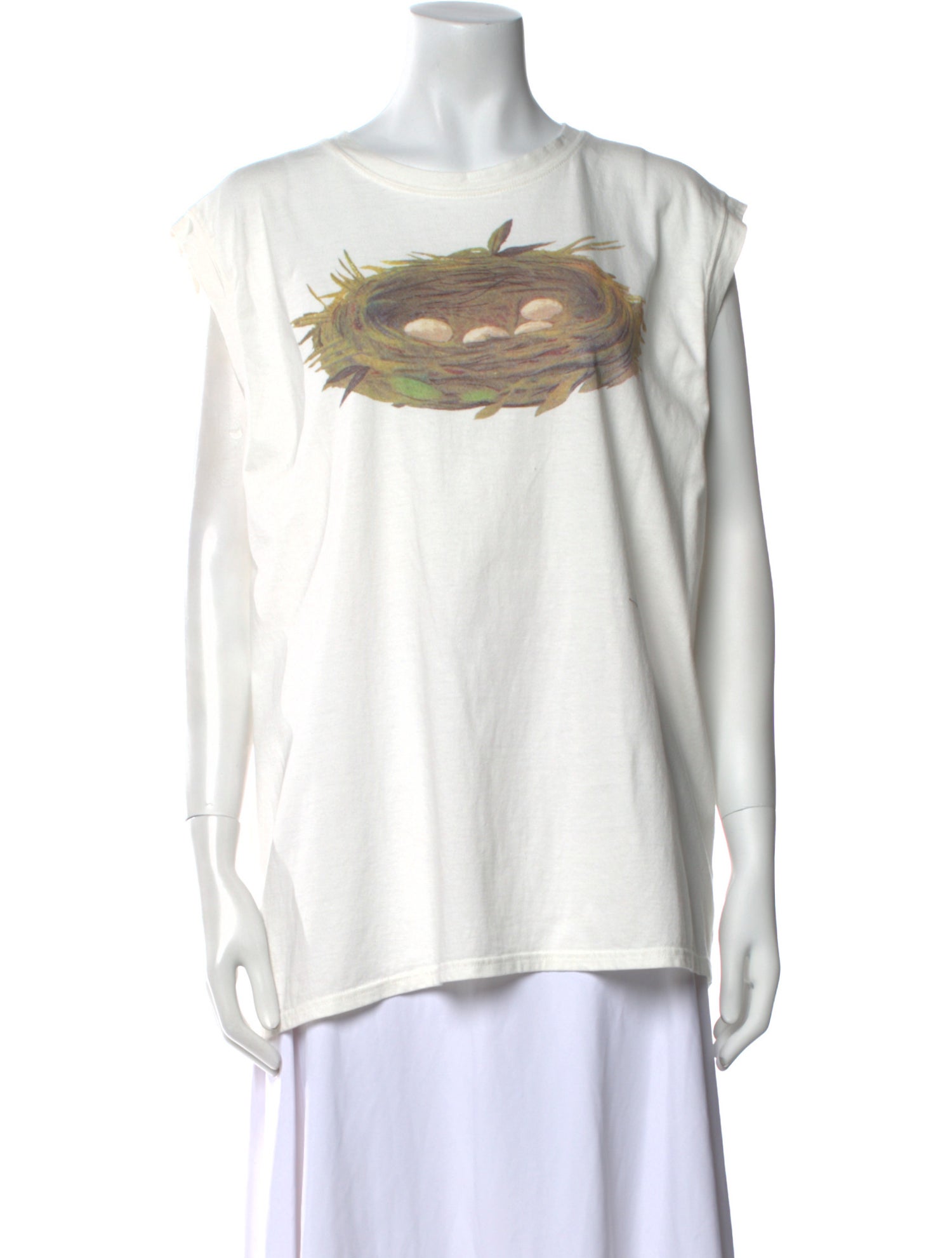 Kapital Bateau Neckline Short Sleeve T-Shirt